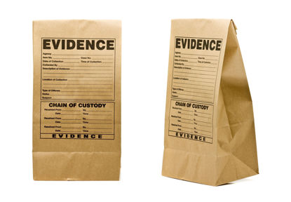  evidence bags