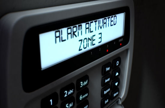 alarm display panel
